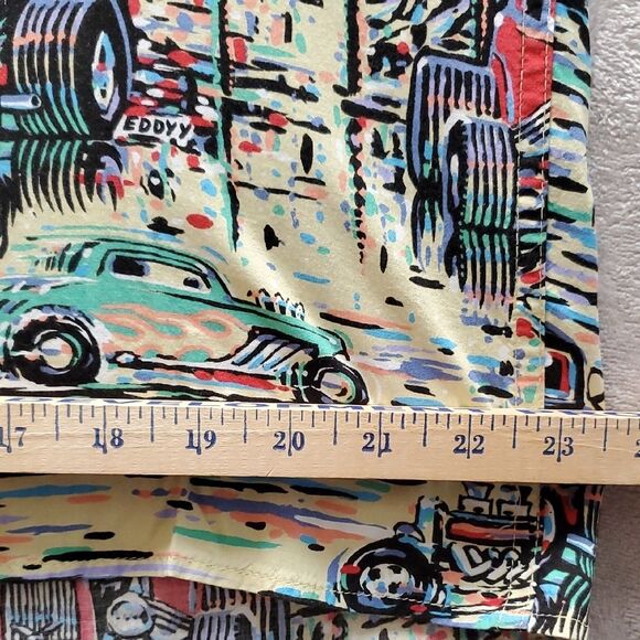 ART OF EDDY REYN SPOONER | MEDIUM MEN'S VTG SHORT SLEEVE HAWAIIAN SHIRT - Picture 6 of 15